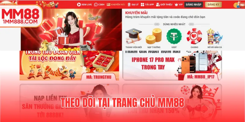 Theo dõi tại trang chủ MM88